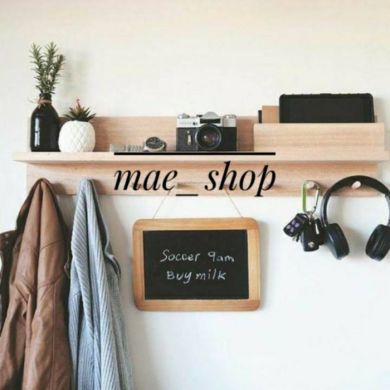 KAPSTOK BAJU KAPSTOK KAYU MINIMALIS GANTUNGAN BAJU HANGER BAJU KAPSTOK TEMPEL SERBAGUNA GANTUNGAN BA