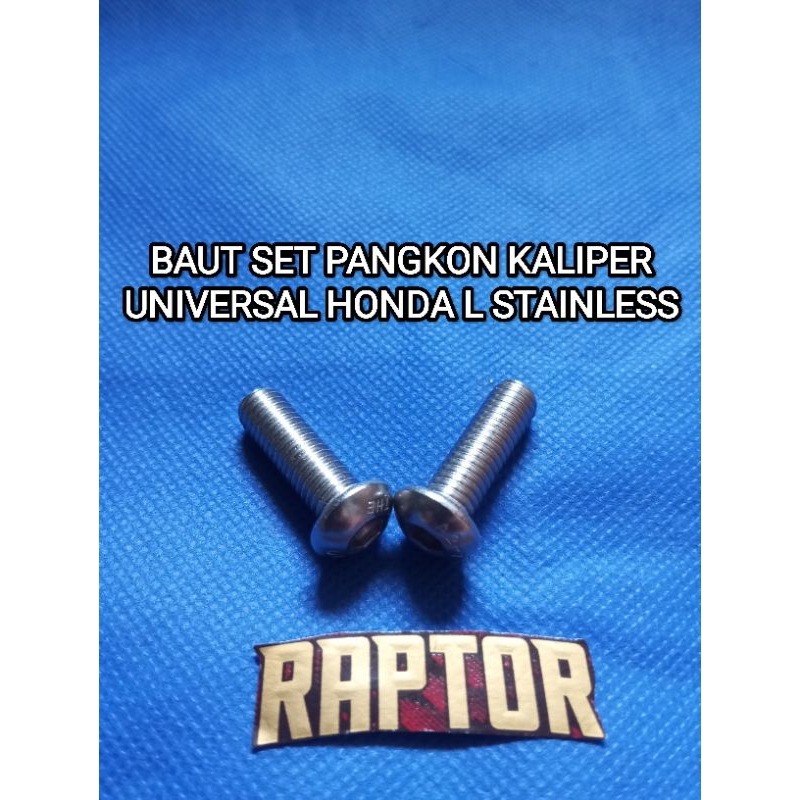 BAUT SET KALIPER PANGKON KALIPER UNIVERSAL HONDA L STAINLESS