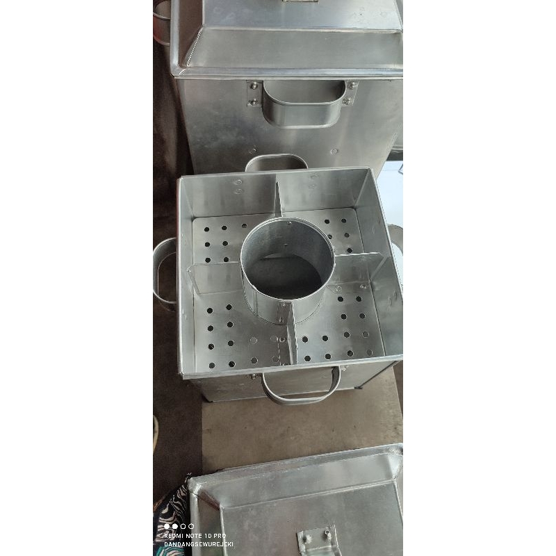 dandang bakso kotak sekat 4 25×25T.25