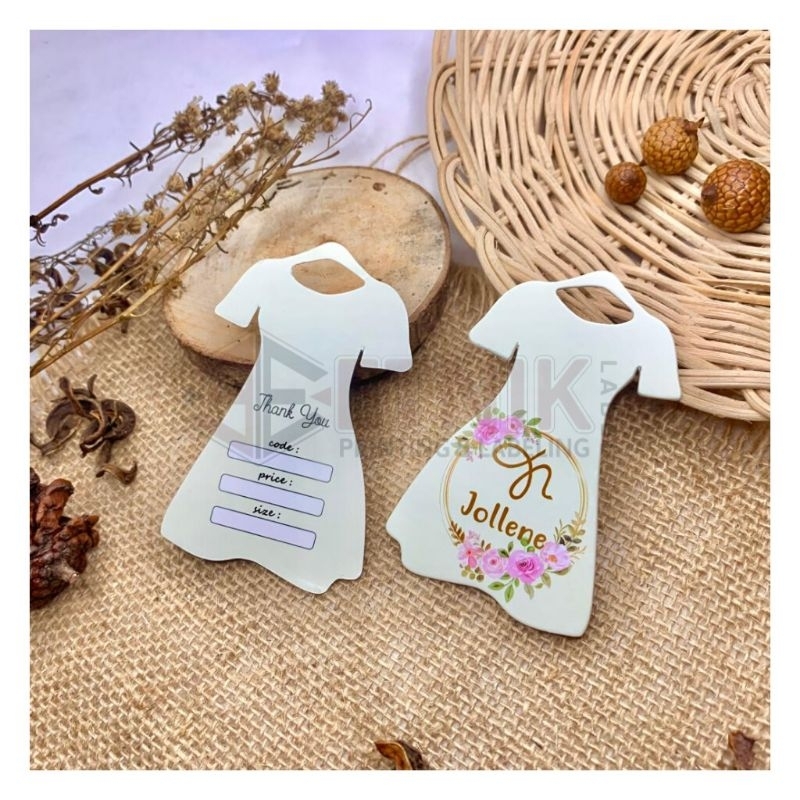 

label hang tag label pakaian premium ketebalan 700gsm