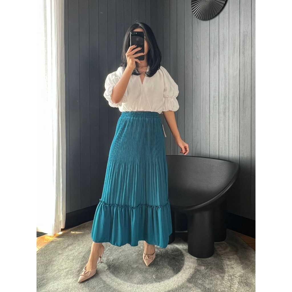 (B 97) MBL Rok Plisket Duyung / Rok Plisket Susun