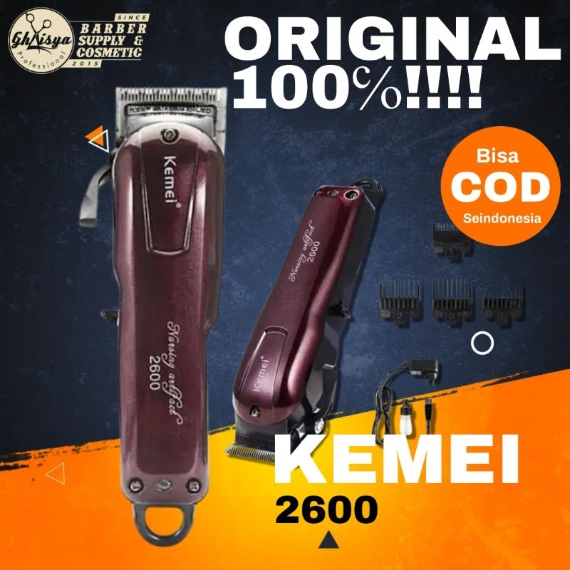 Kemei 2600/Hair Clipper Kemei/Mesin Cukur Kemei
