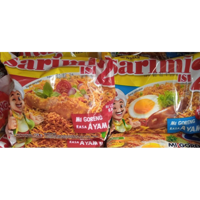

Mie Goreng Sarimi Isi 2 Rasa Ayam Kecap Dan Rasa Ayam Kremes