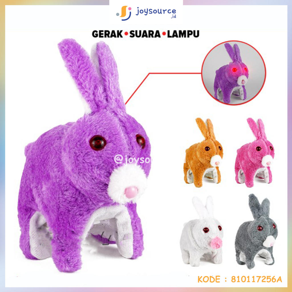 Mainan Anak Robot Boneka Kelinci ( Robot Stuffed Plush Rabbit )