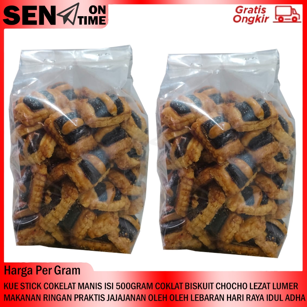 

Kue Stick Cokelat Roti Rasa Isi 500gram Gram Coklat Steck Stik Kering Choco Lezat Koe Manis Rapuh Cemilan Renyah Makanan Ringan Cookies Cook Jajanan Imlek Hari Raya Idul Fitri Kumpul Keluarga Snack Ciki Jajan Pilus Vilus Snacky RDS4