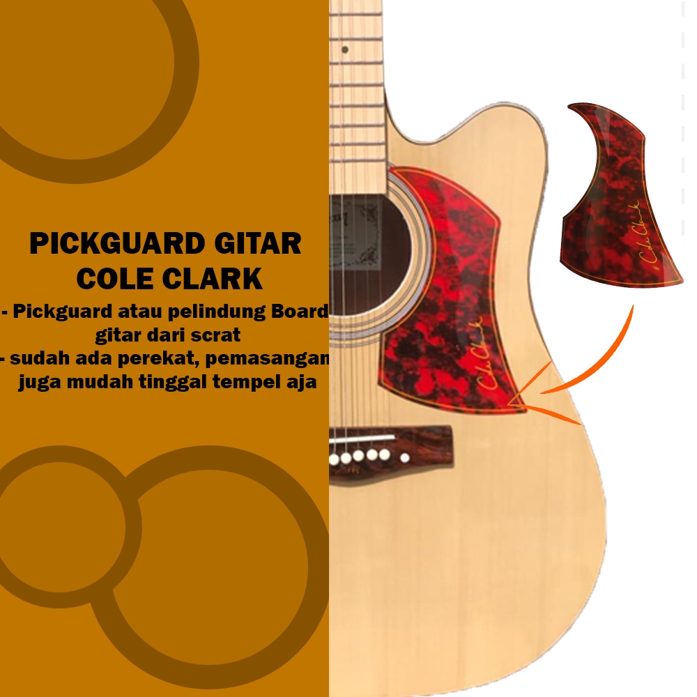 Pickguard gitar/pelindung body gitar
