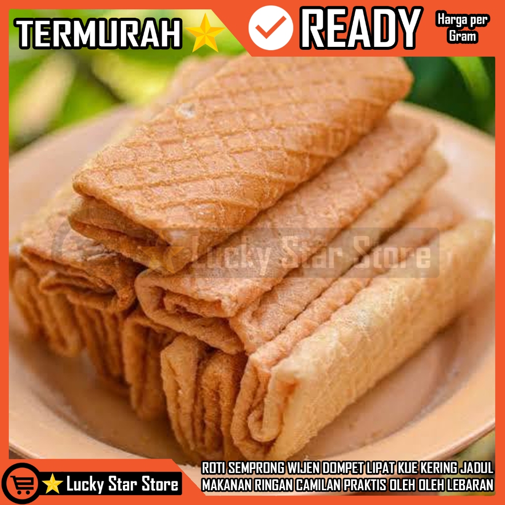 

Roti Semprong Wijen Dompet Lipat Kue Kering 500gram Gram Rasa Asin Manis Jadul Makanan Ringan Camilan Praktis Oleh-Oleh Lebaran Gurih Crispy Cemilan Jaman Dulu Enak Semp Rong Bantalan Cookies Cook Snack Ciki Jajajan Pilus Vilus Snacky RDS4