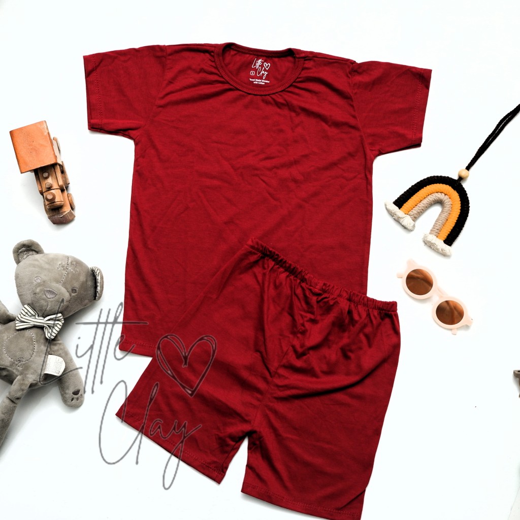 TENCEL Setelan Anak UNISEX / Baju Anak Tencel / Celana Anak Tencel Tensel