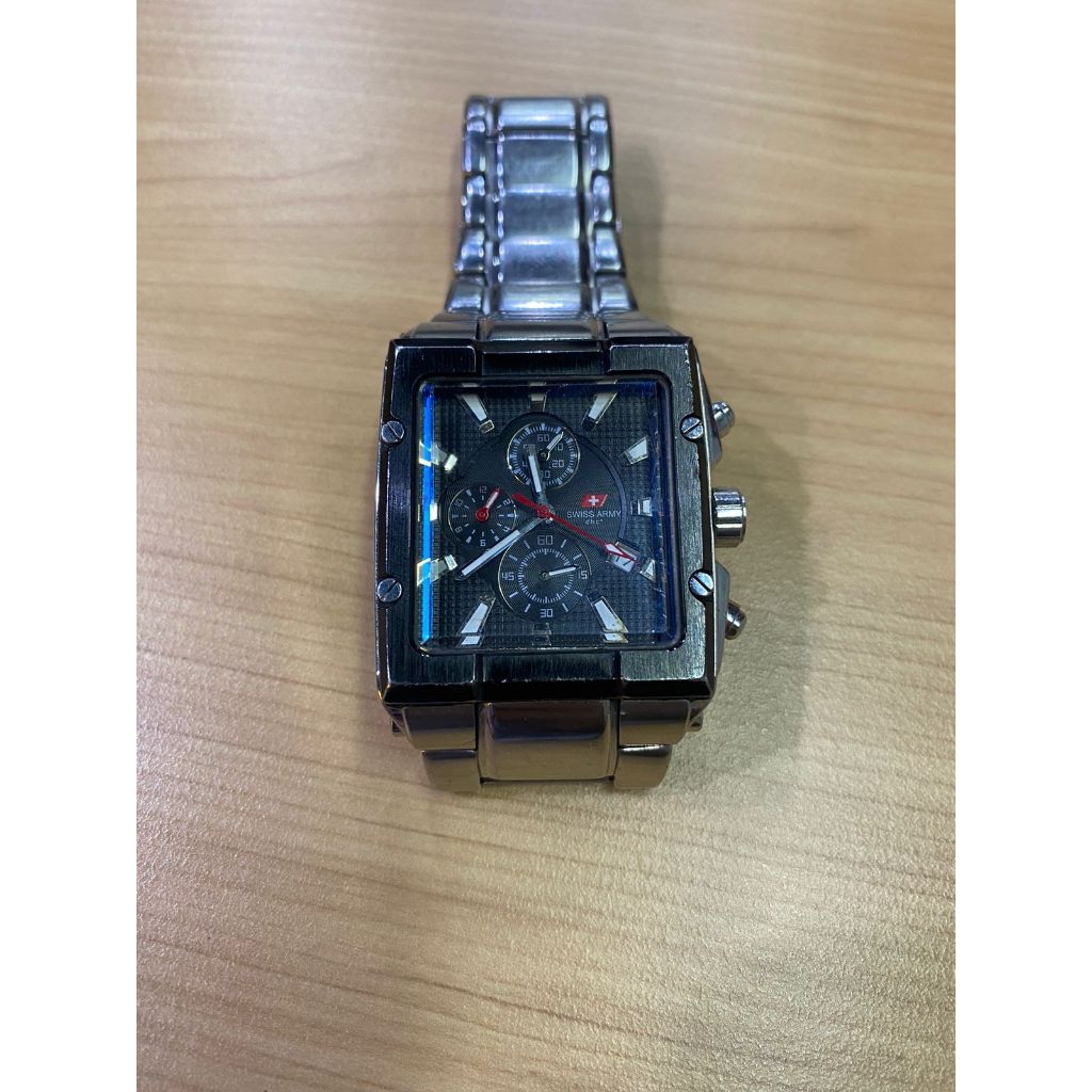 [Bekas] Jam Tangan Pria Swiss Army SA–9740M ( Analog )