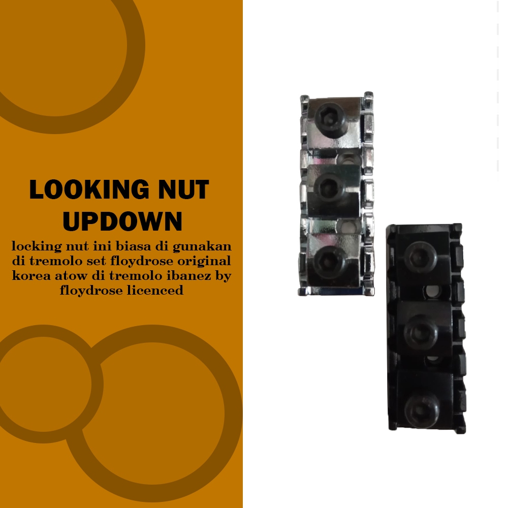 Locking Nut Gitar Up Down