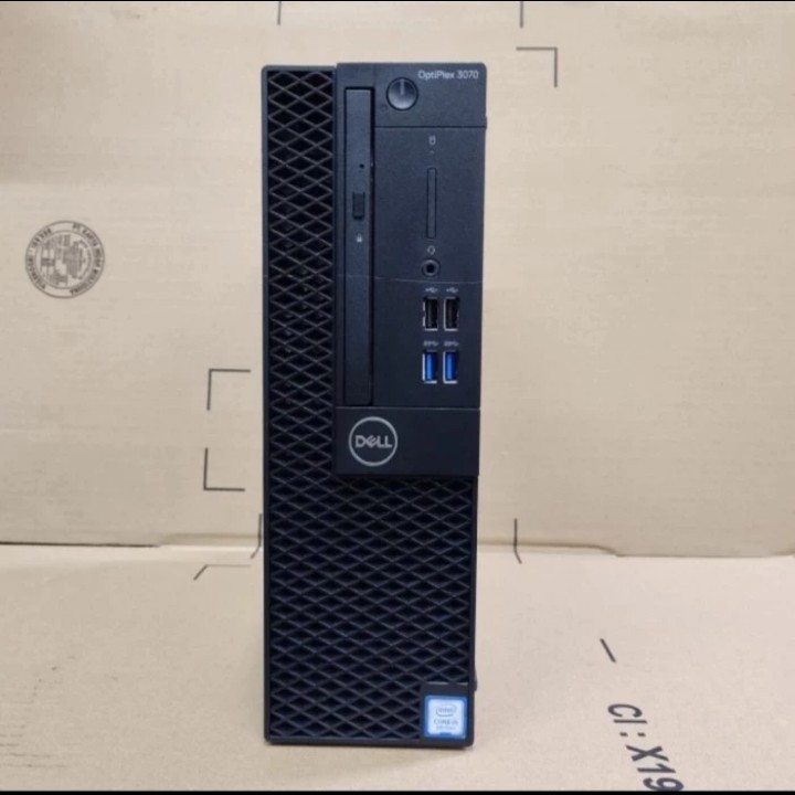 PC DELL 3070 SFF I7 8700 RAM 8GB,SSD NVME 256GB HDMI LIKE NEW BERGARANSI