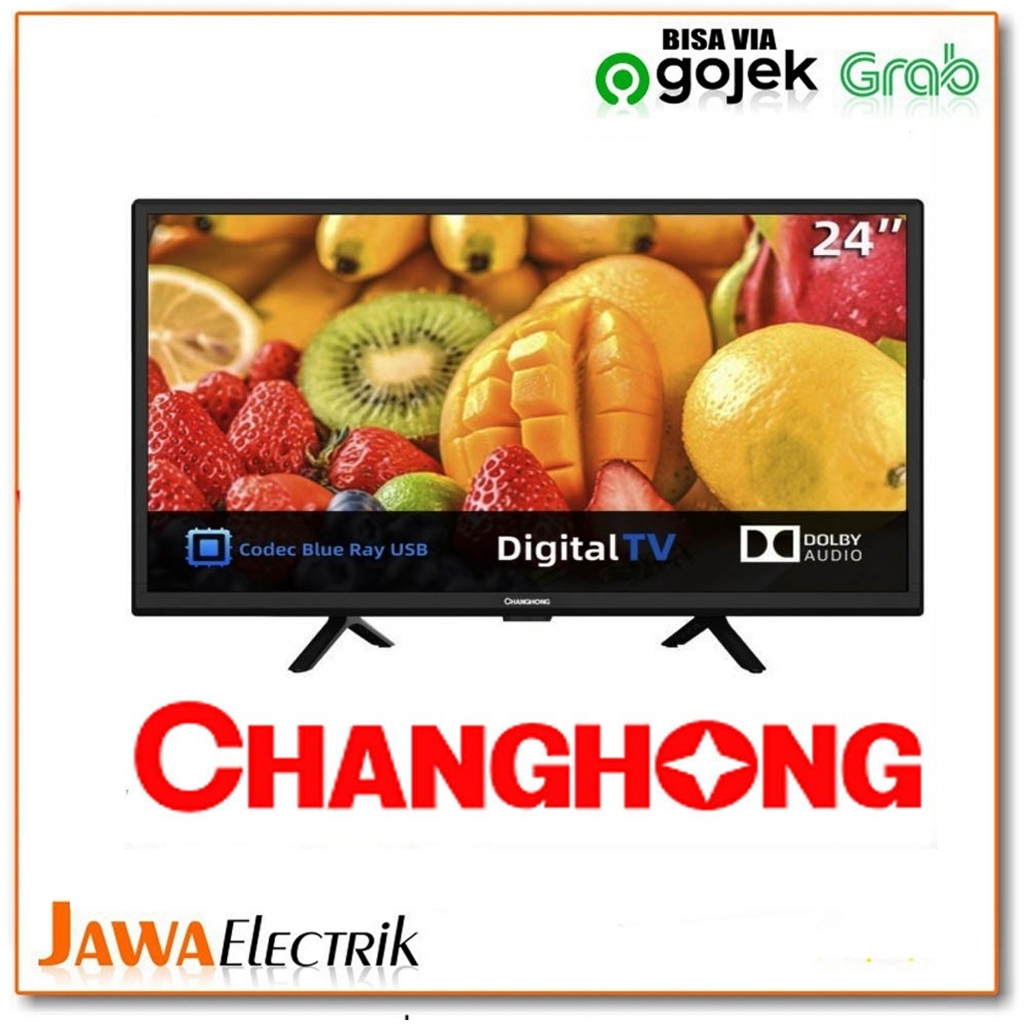 Led Tv Changhong 24 Inch L24wg5w Digital Tv - Garansi Resmi