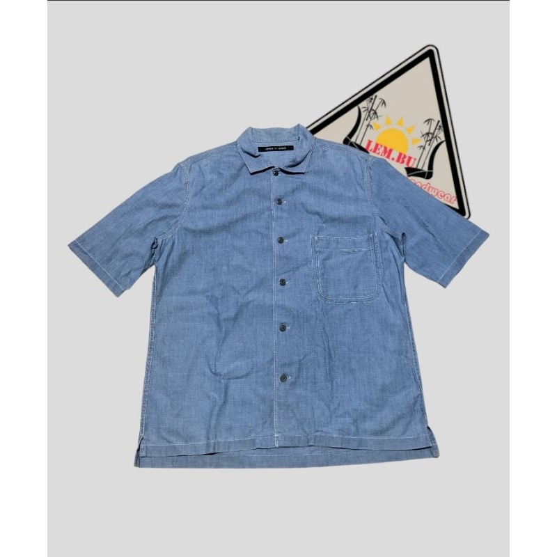 kemeja workshirt Uniqlo and Lemaire
