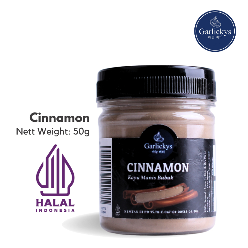 

GARLICKYS Bumbu Dapur Kayu Manis Bubuk Cinnamon Cinamon Powder