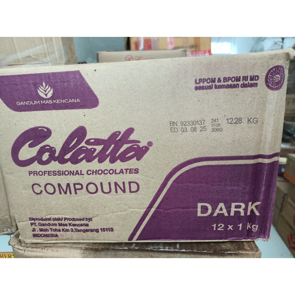 

Coklat Batang Colatta DARK 1kg / DCC (1dus=12pcs)