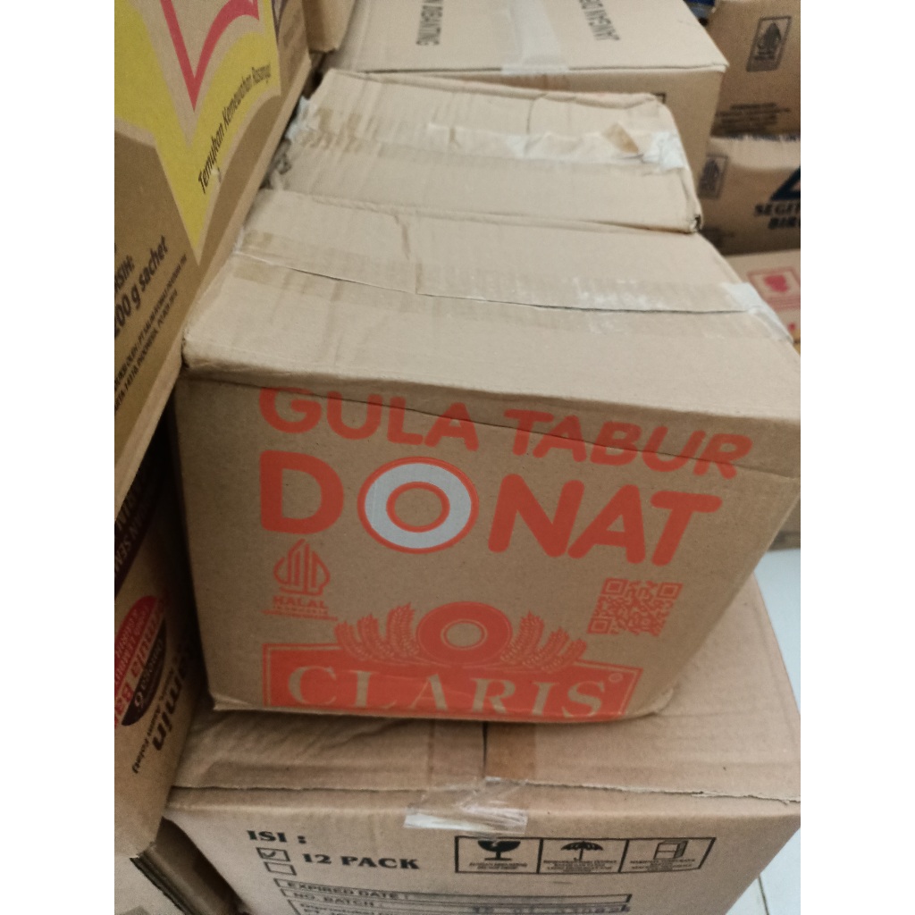 

Gula Donat Claris 250gr (1DUS=16pcs)