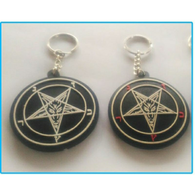 Gantungan kunci(ganci)Pentagram