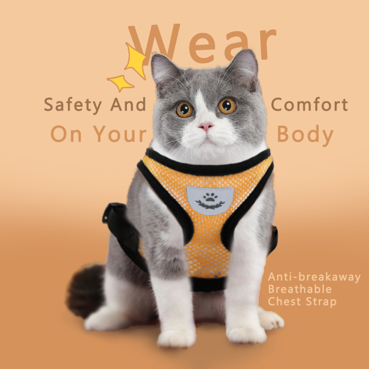 Rompi Kucing Tali Tali Anjing Kelinci Pengikat Reflektif Harness Kucing Murah