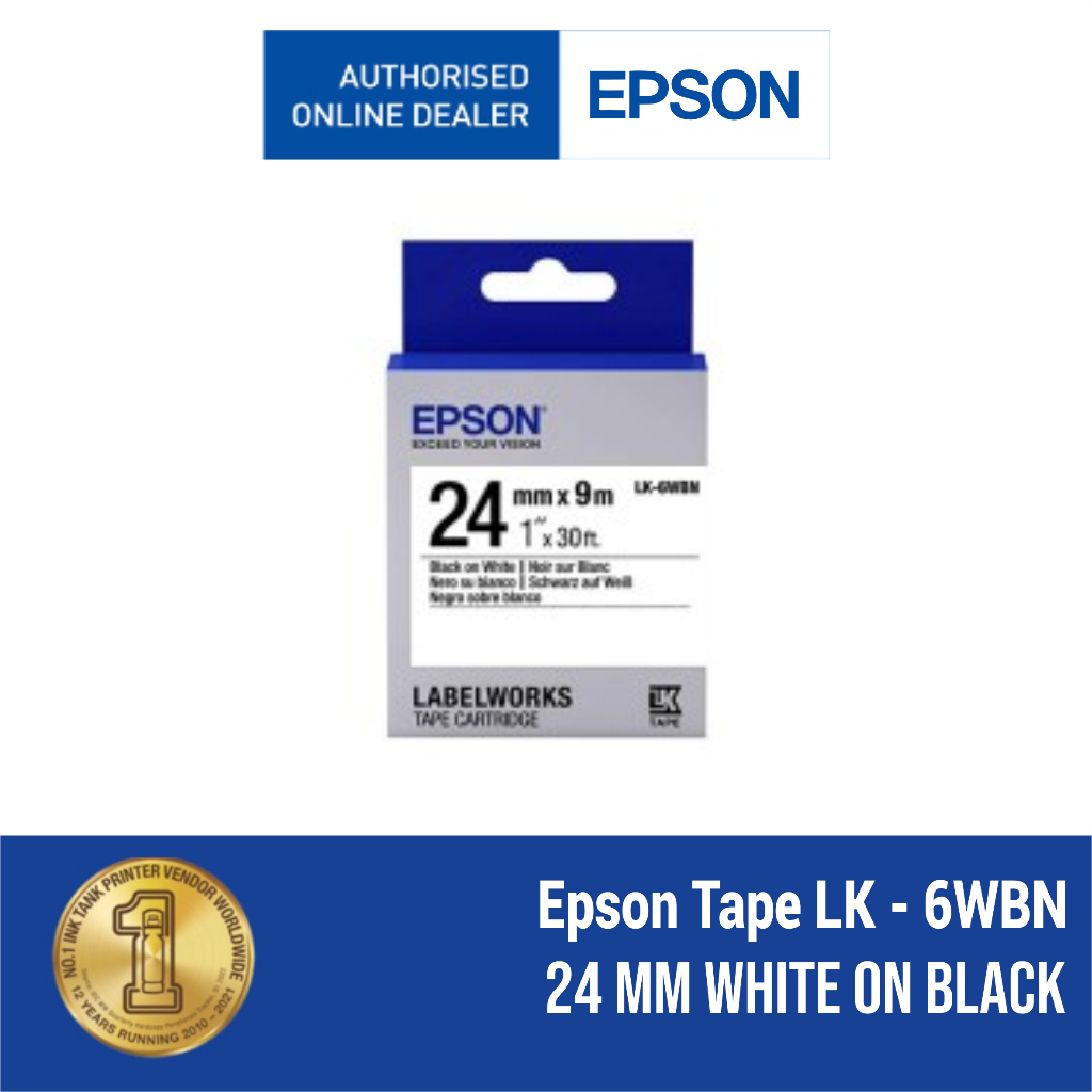 

Epson LabelWorks LK-6WBN