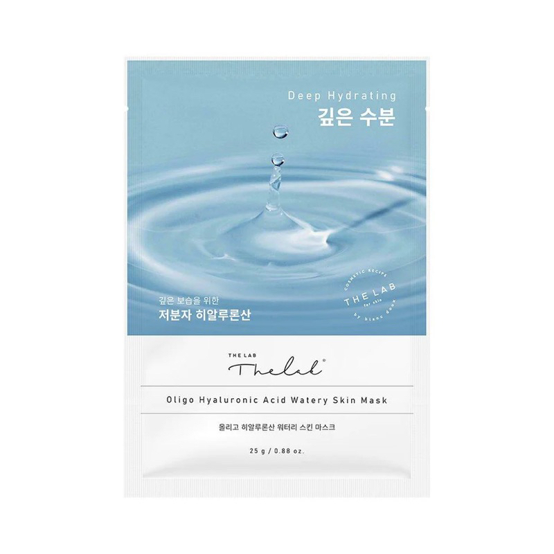 THE LAB by blanc doux Oligo Hyaluronic Acid Watery Skin Sheet Mask