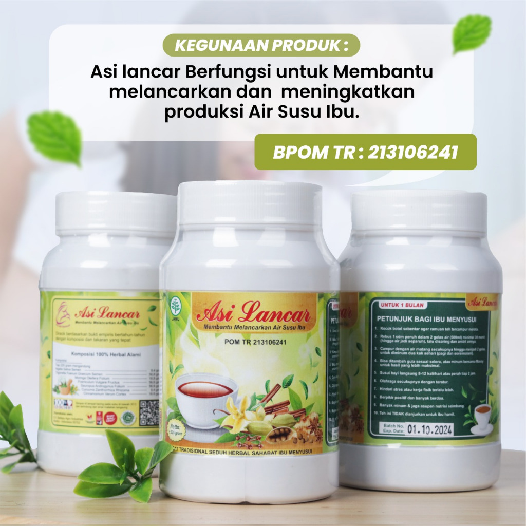 teh pelancar asi | teh ASI Lancar meningkatkan produksi ASI Bunda aman BPOM