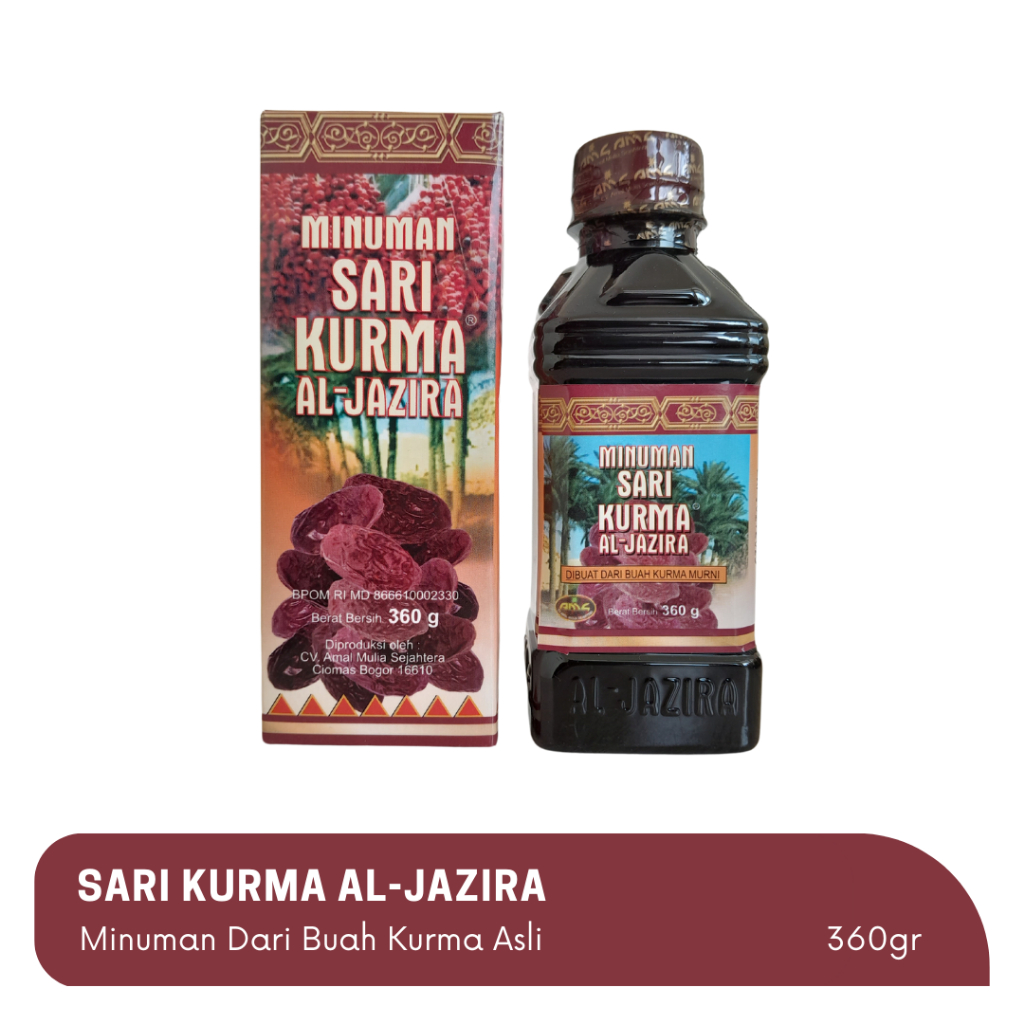 

Minuman Sari Kurma Al-Jazira 360gr