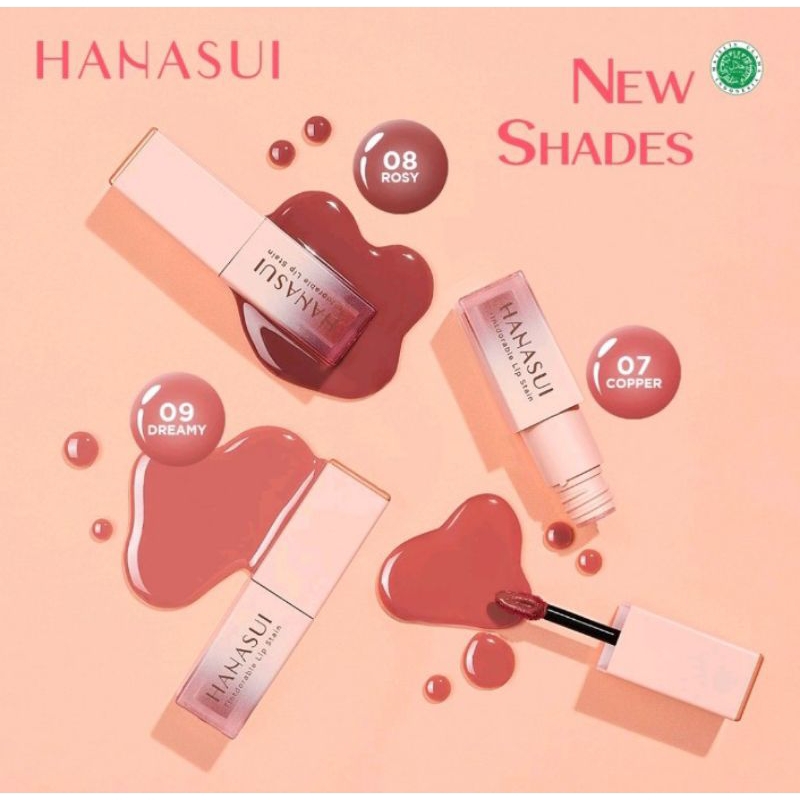 Lipstik Ombre/Lipstik Hanasui/Lip Stain Hanasui