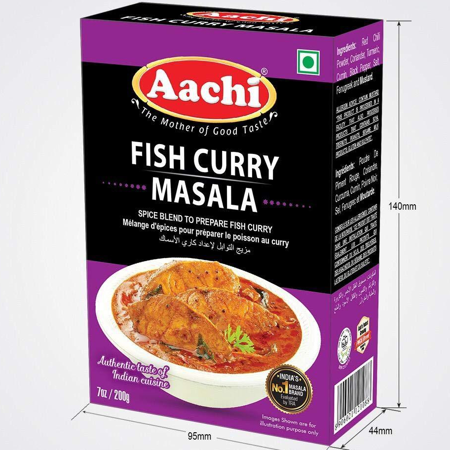 

FISH CURRY MASALA AACHI 200G / Bumbu Instant / Bumbu India / Bumbu Import