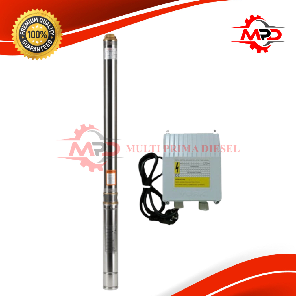 Pomps Submersible YORK - 0.5 HP 1/2 HP 3 inch - SUBMERSIBLE PUMP