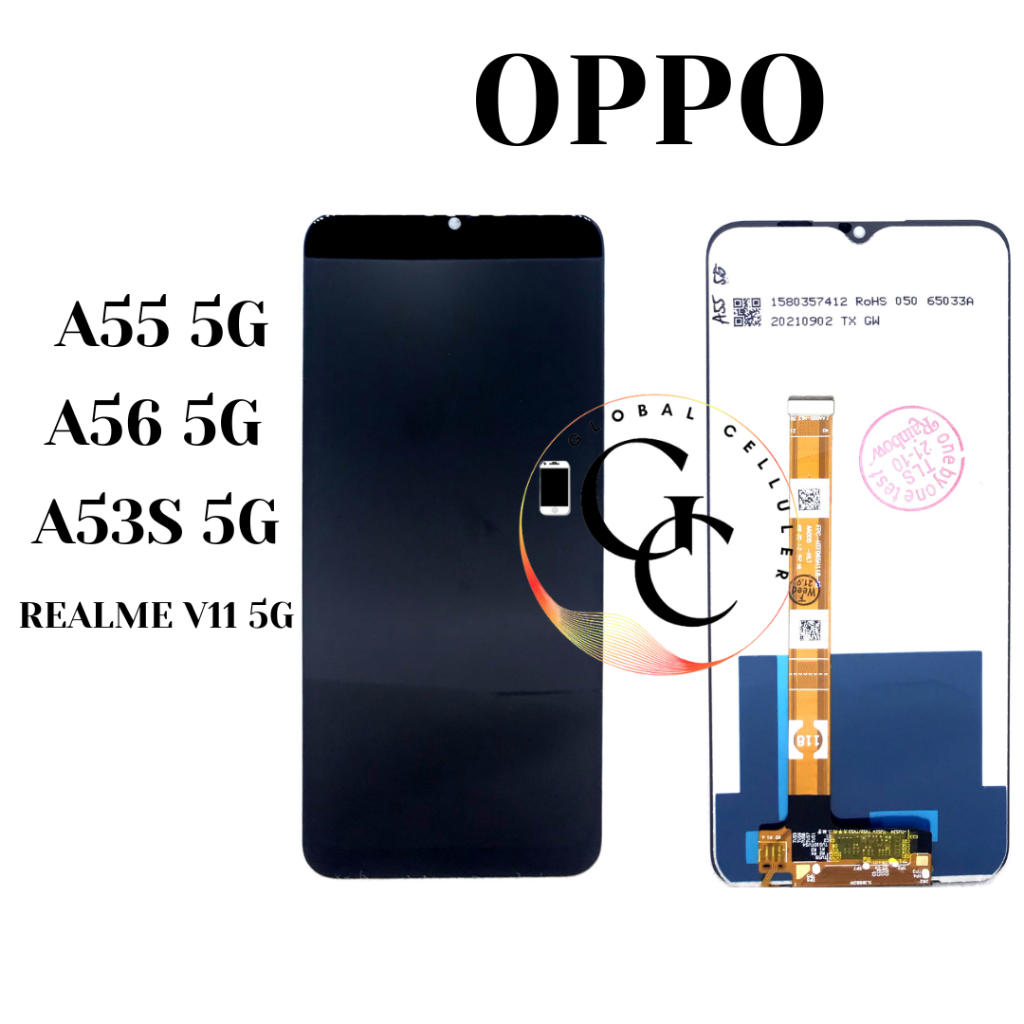 Lcd Oppo A55 5G A56 5G A53S 5G Realme V11 5G Original (Lcd Touchscreen)