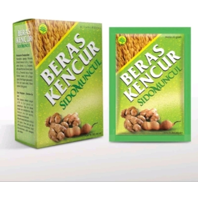 

Sidomuncul Beras Kencur kemasan box isi 5 pcs @25gr