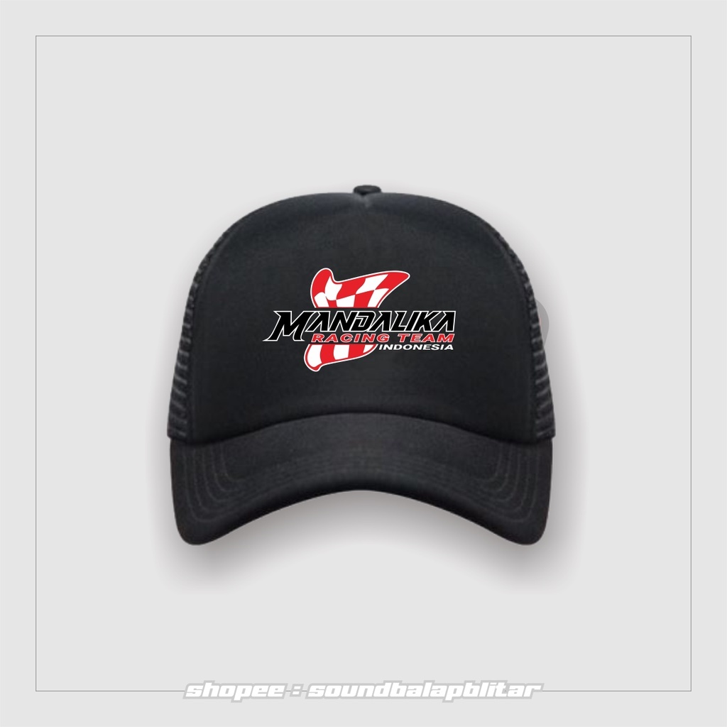 TERLARIS Topi Mandalika Snapback Topi Pria Racing - Soundbalapblitar