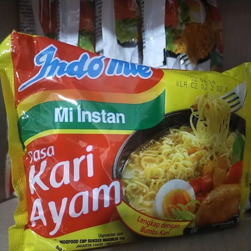

Indomie kari 72 gram