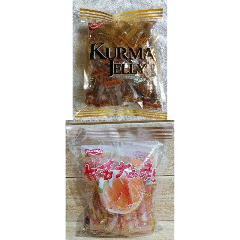 

SS - 500 gr Permen ( Kurma / Jeruk ) Naraya / Naraya Jeruk / Permen Jeruk Naraya / Naraya Kurma Jelly / Permen Jelly