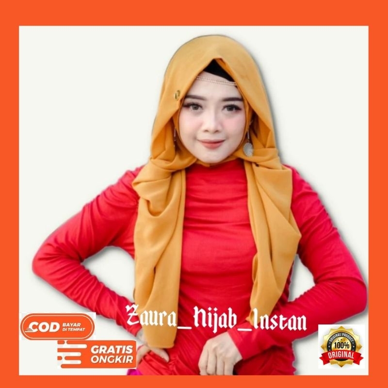 Pastan Rosalina Zaura Hijab Instan Original Pastan Zaura