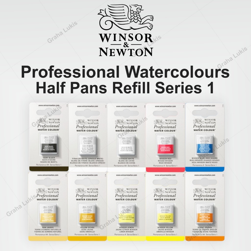 

Winsor & Newton Professional Watercolours - Half Pan - Series 1