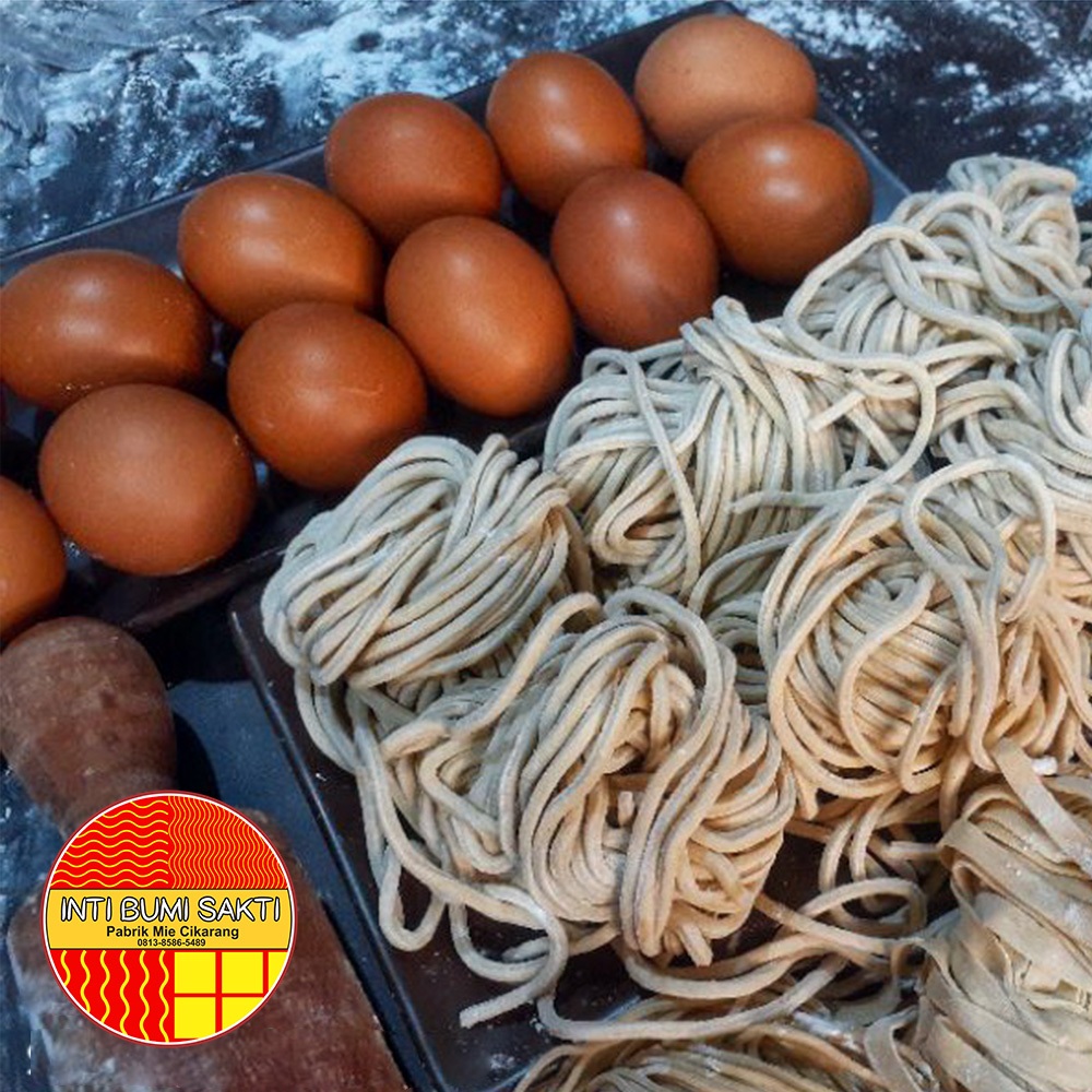 

ADY78 Mie Mentah Lurus UDON Original Telur Ayam Super Premium Spesial Untuk Mie Ayam, Bakmie, Ramen