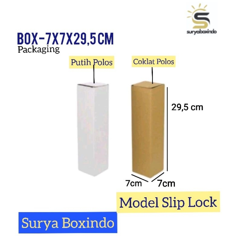 

Box 7x7x29.5 cn ( Noni)/Kardus/botol/kotak/kaos