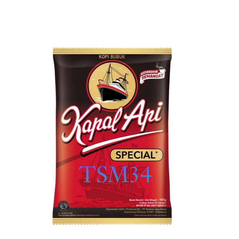 

kopi bubuk kapal api SPECIAL 165g