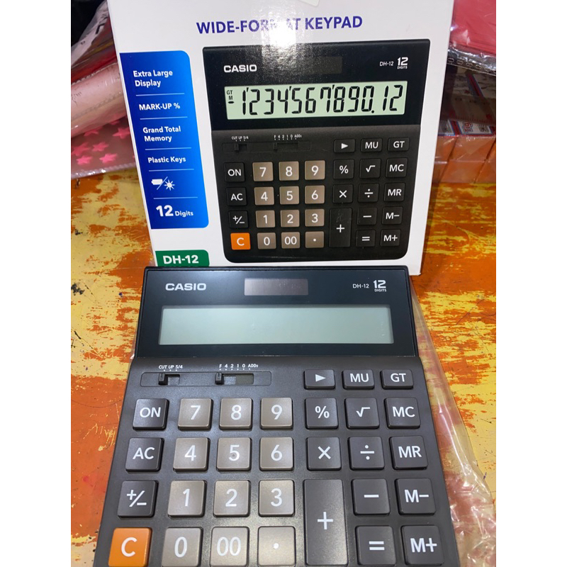 

Kalkulator CASIO ORI 12 Digits DH - 12