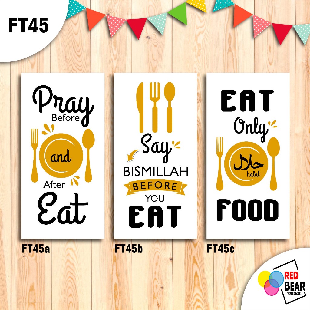 RedBear Walldecor / Pajangan Dinding / Pajangan / Hiasan Dinding - FT45