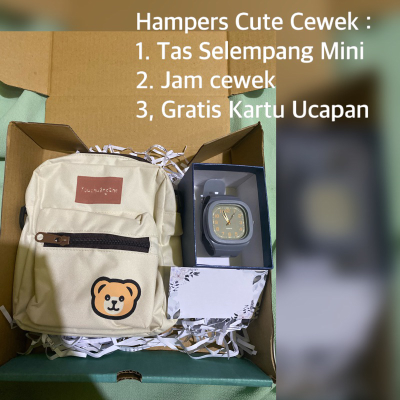 kado wanita hampers wanita paket kado lucu