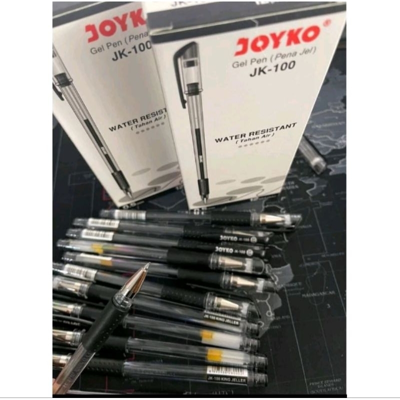 

(12pcs) Joyko JK-100 pulpen gel
