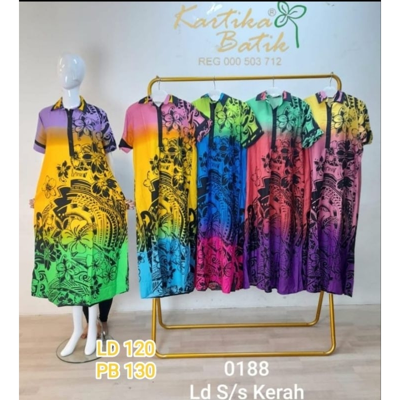 DASTER KARTIKA BATIK LD KERAH S