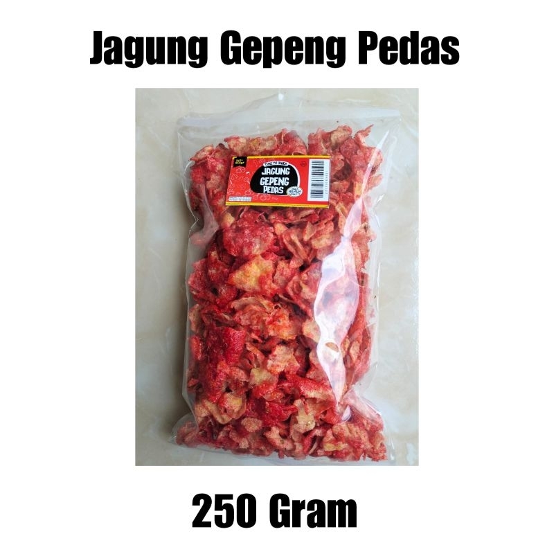 

Jagung gepeng Pedas Manis