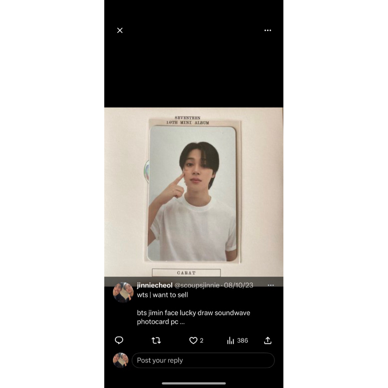 Jimin ld face booked