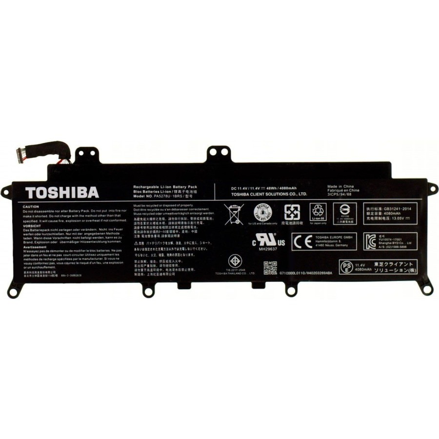Baterai Toshiba X30-D X30-E PA5278U PA5278 Portege X30-D-13Z X30-F-14W