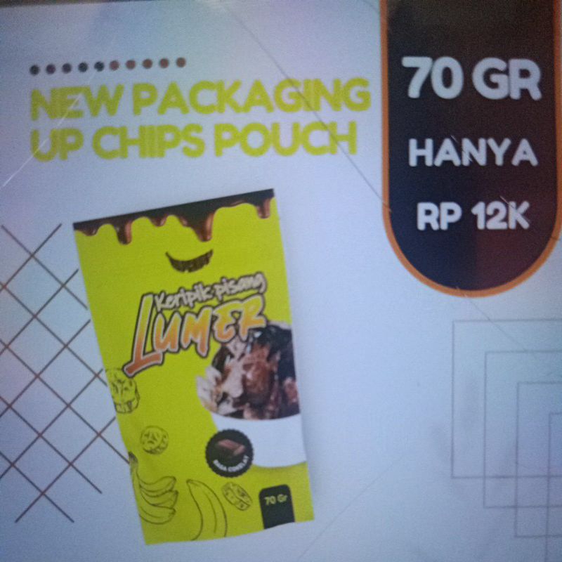 

Keripik pisang cokelat lumer