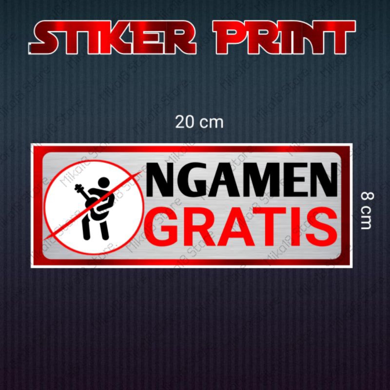 

STIKER NGAMEN GRATIS