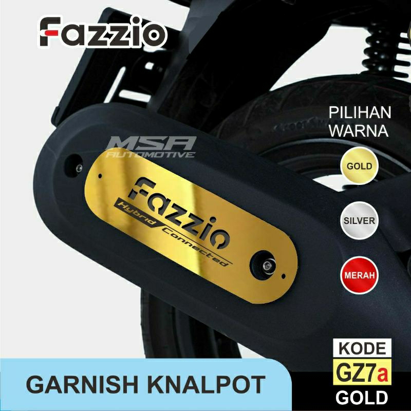 garnish knalpot yamaha fazzio,aksesoris knalpot yamaha fazzio